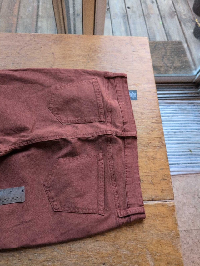 Buffalo Pants Burgundy Size 8 - photo 5