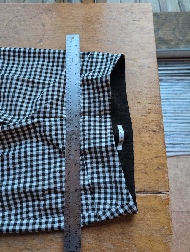 S.C. & Co Pants checked size 6 - photo 2