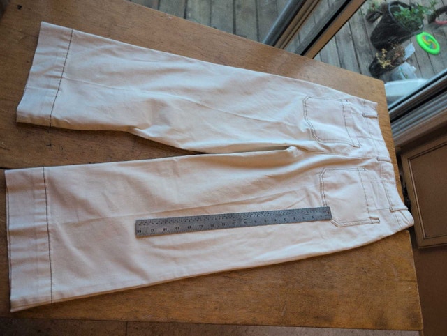 Bagatelle Pants White Size 8 - photo 4