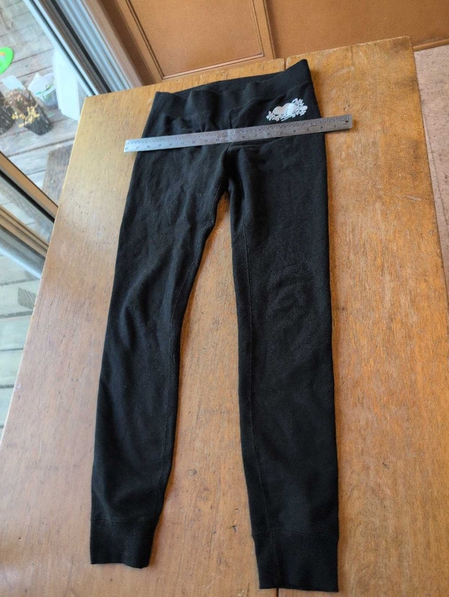 Roots Leggings Black Woman's XS