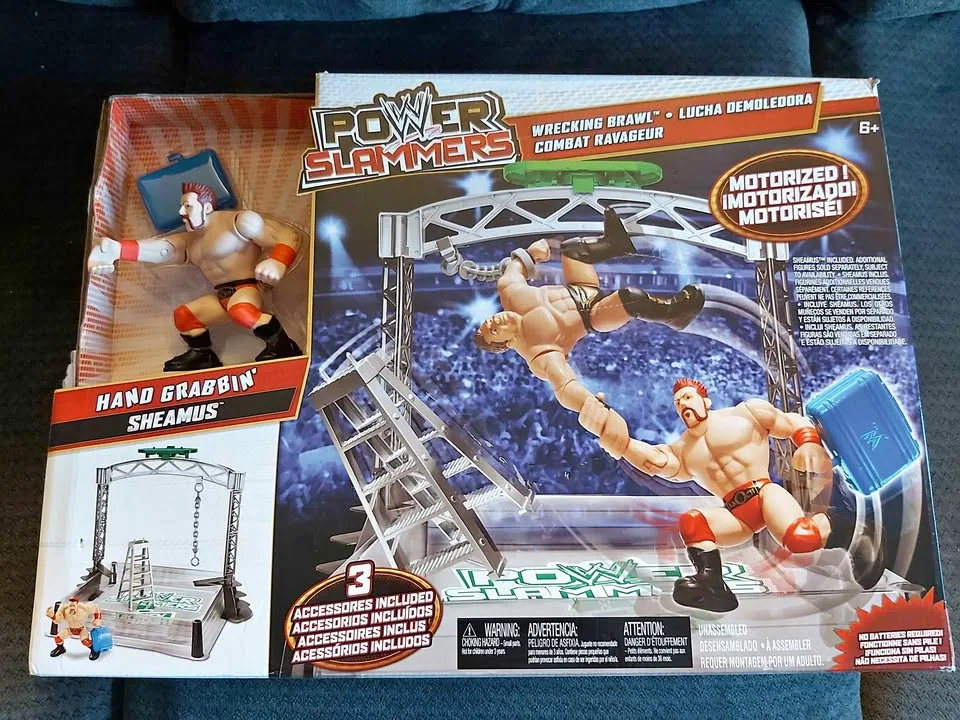 WWE Money-in-bank ( Wrecking Brawl ) Power Slammers ring thumbnail
