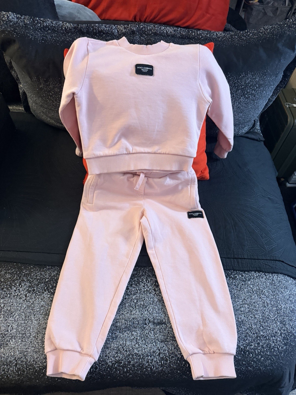 Little girl Dolce Gabbana 2piece Jogging Outfit