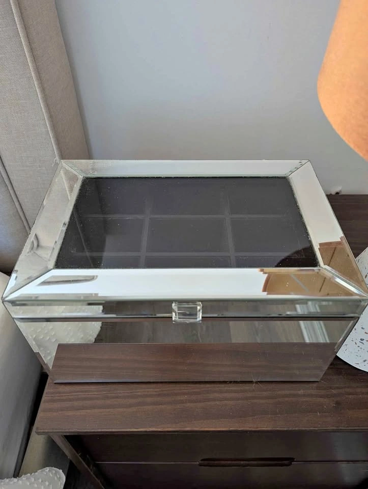 Mirrored Jewelry Box