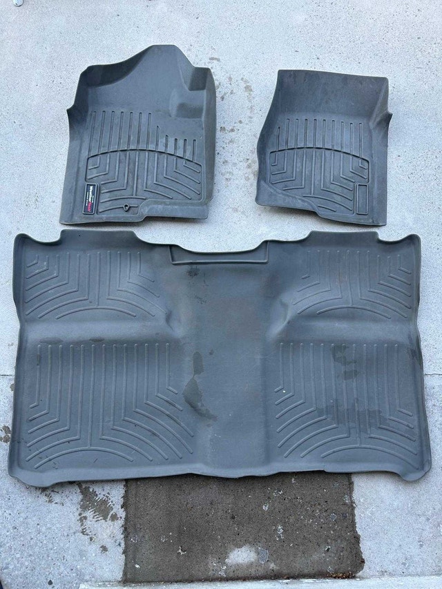 Weather Tech Mats Silverado Crew Cab