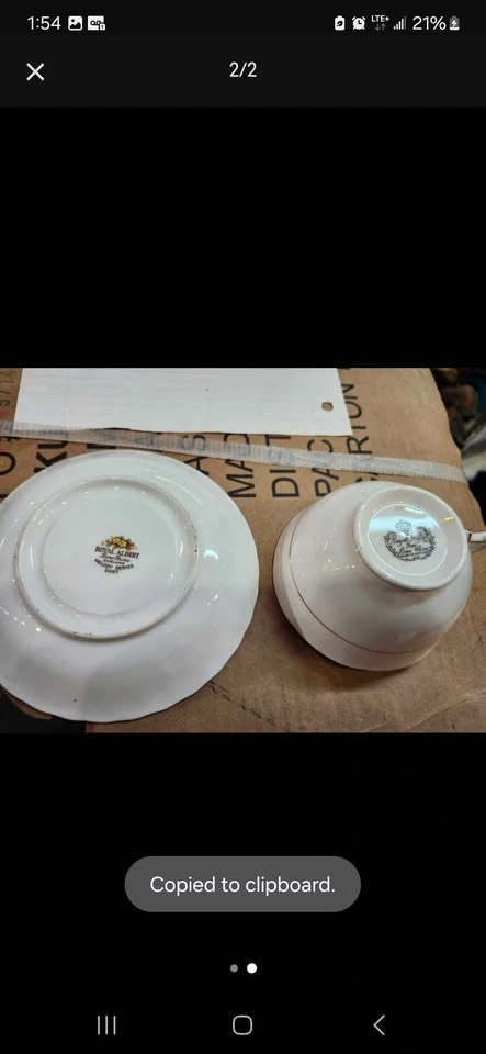 Royal Albert Teacup Saucer - photo 2
