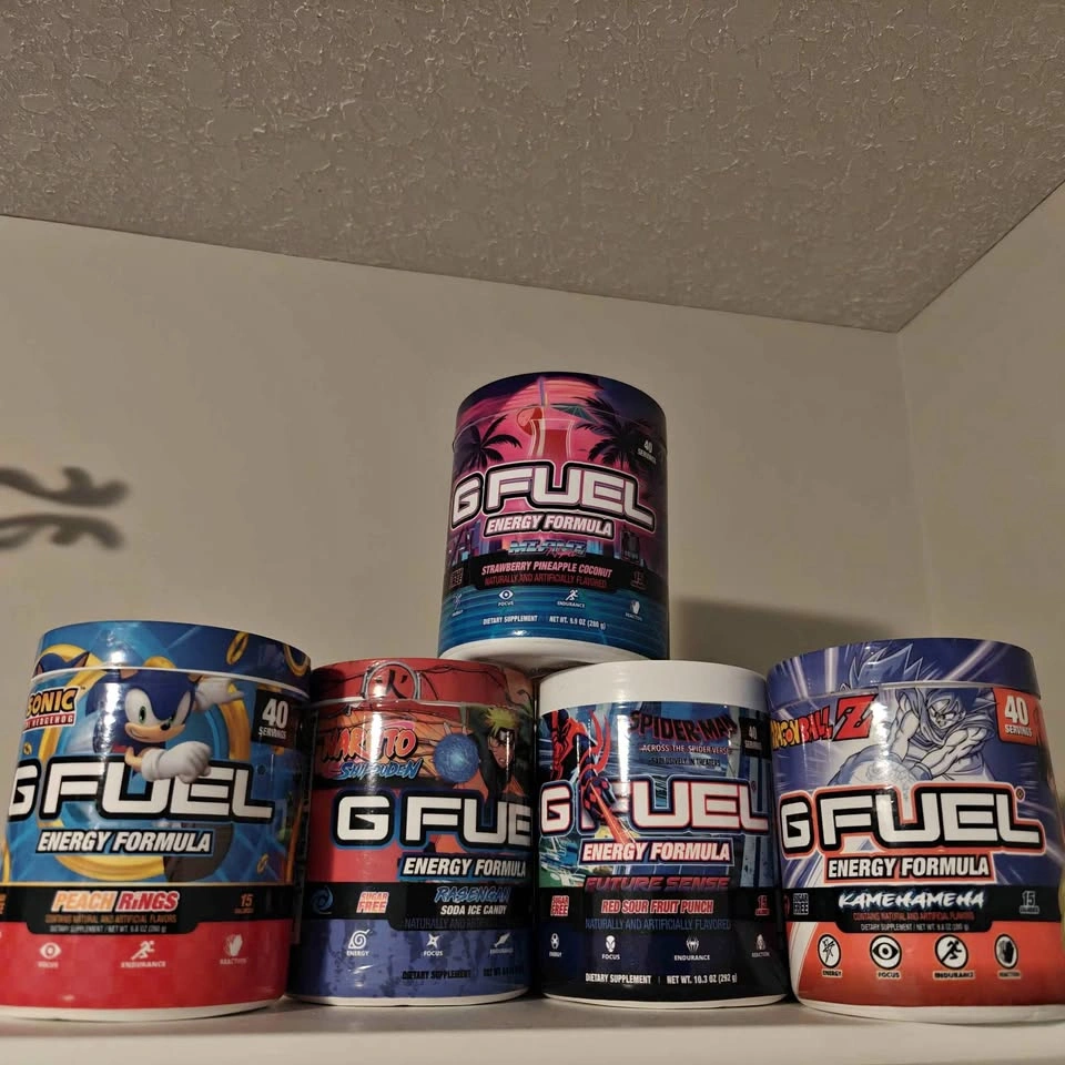 GFUEL Take all Barely used some still 38/40 scoops