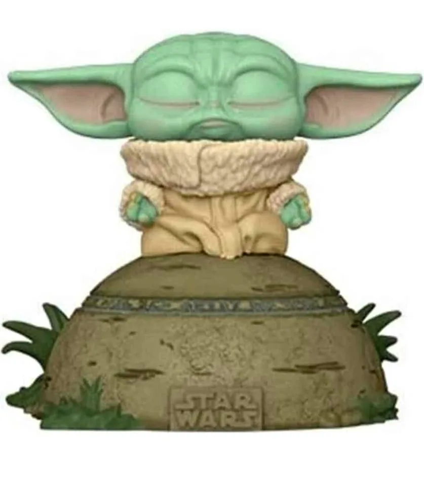 Star Wars - Funko Pop! Deluxe (Grogu the Child) Force thumbnail