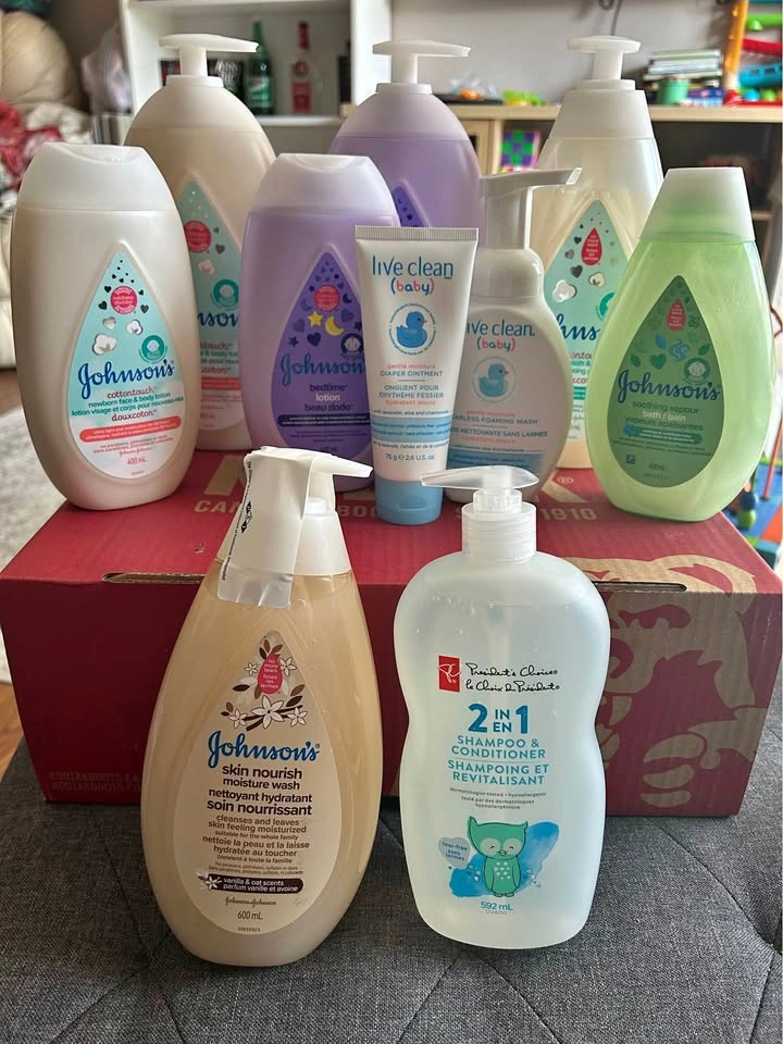 Baby Soaps, Shampoos and Lotions