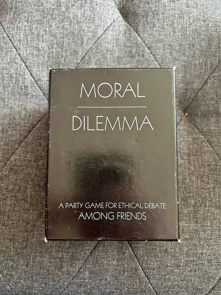 Moral Dilemma Party Card Game