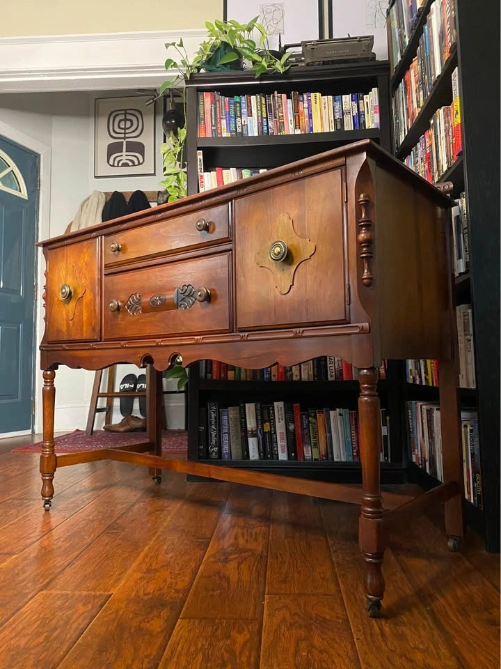 FREE DELIVERY: Gibbard Walnut Sideboard $700 (HRM) - photo 2