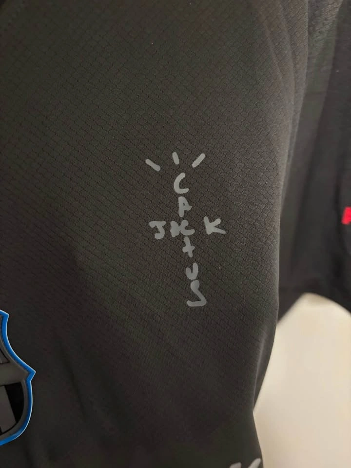FC Barcelona Black Cactus Jack Jersey - Large - photo 4