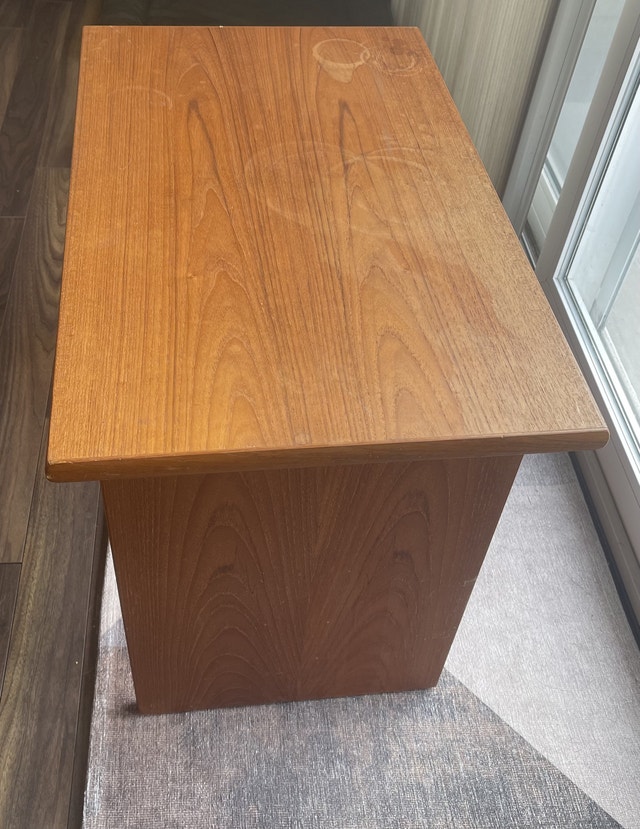 Mid-Century Teak Side Table - photo 2