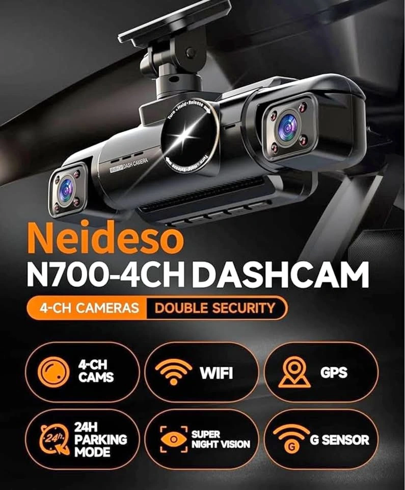 Neideso N700-4CH Dashcam