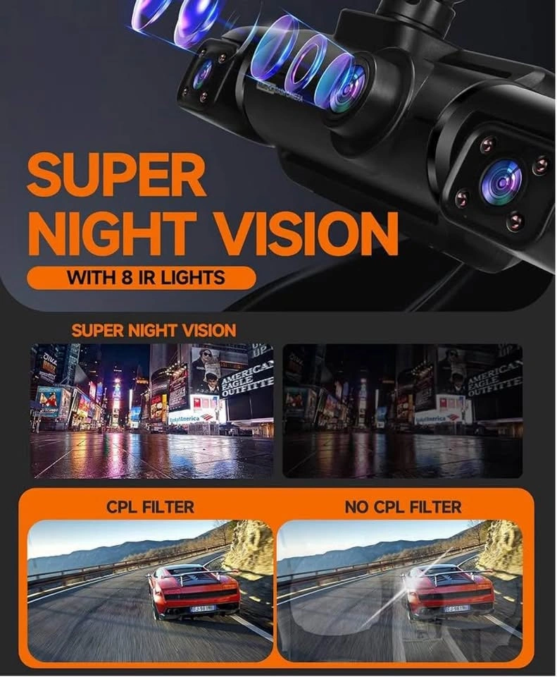 Neideso N700-4CH Dashcam - photo 5