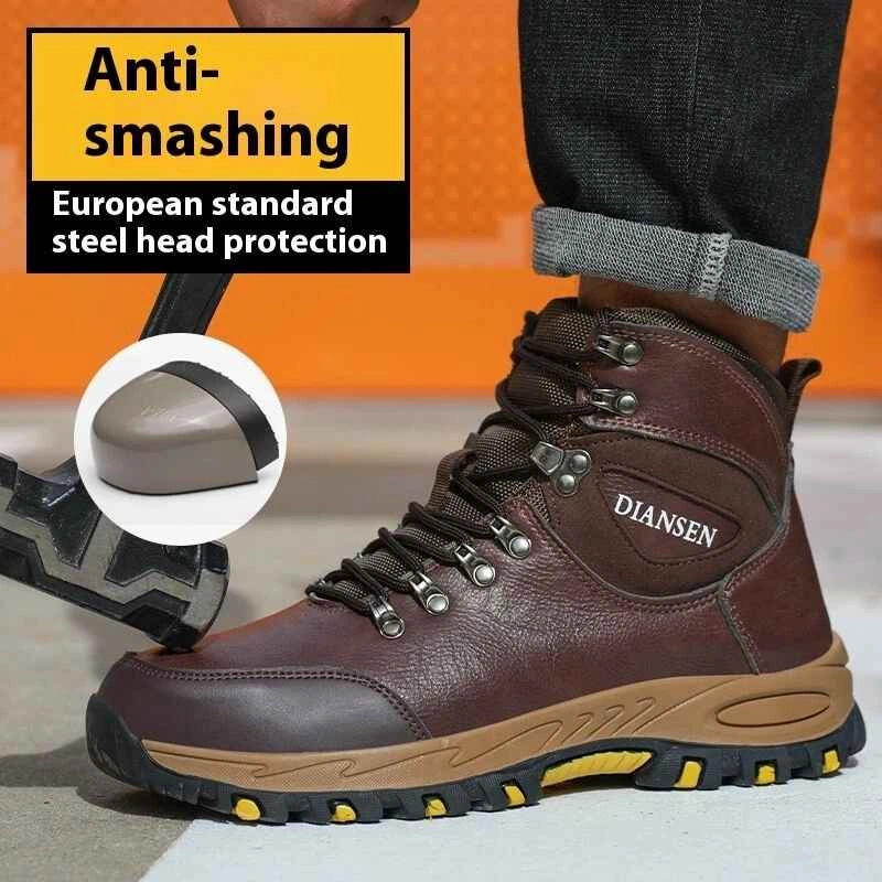 Diansen Waterproof Steel Toe Work Boots - photo 5