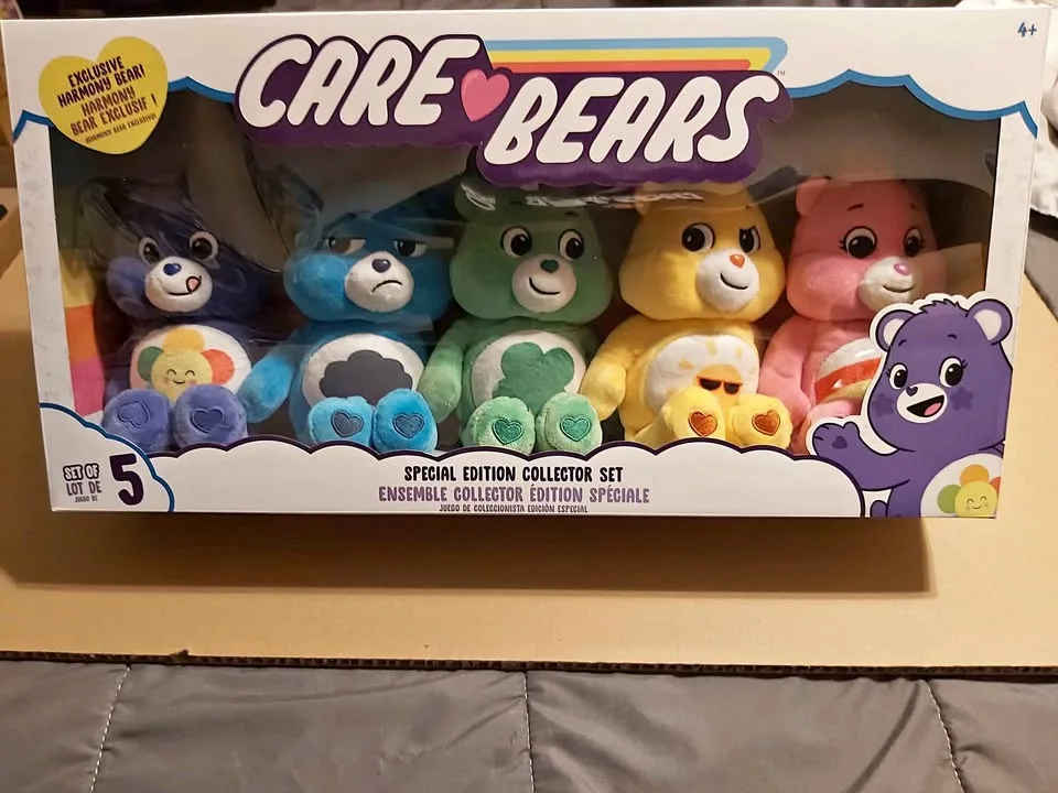 CareBears Plush Collectors Set - 5pack - NIB thumbnail
