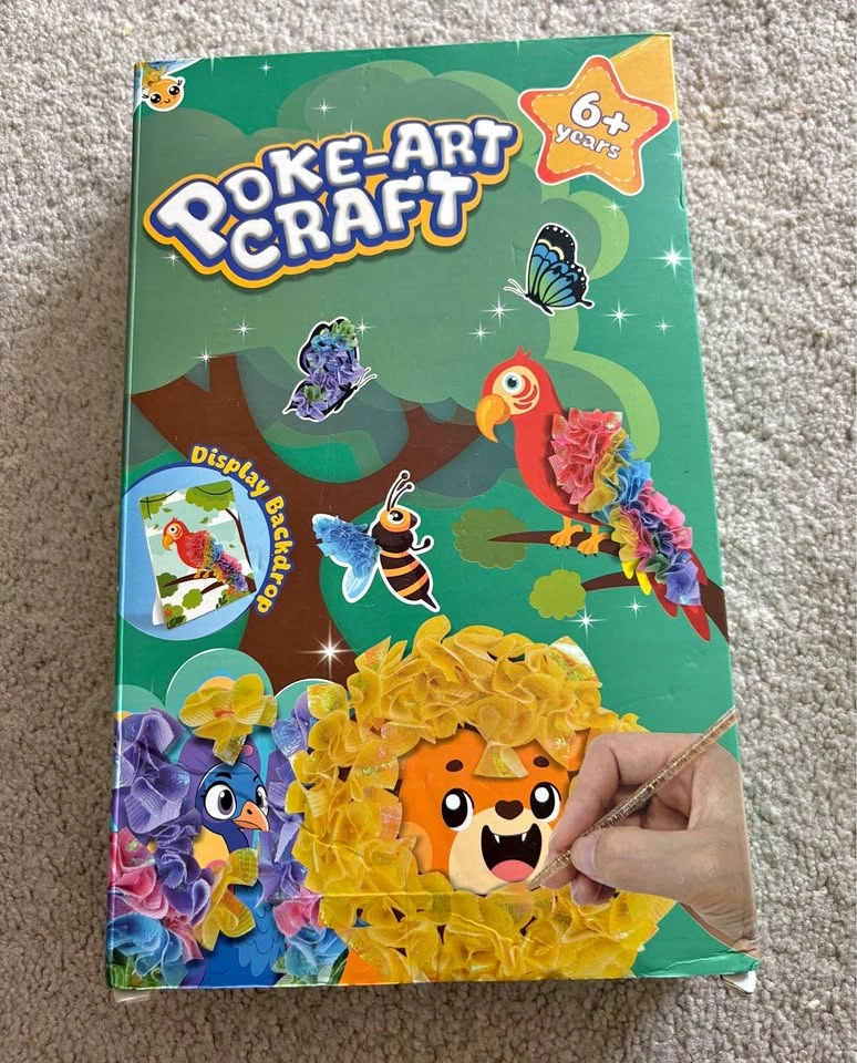 DIY Poke Art Craft Kit for Kids