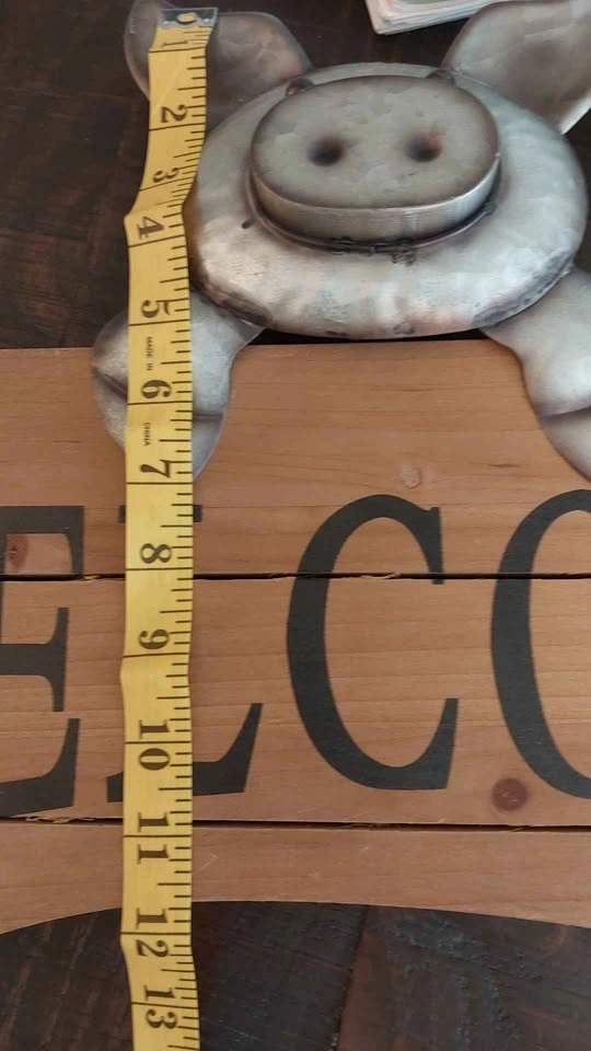 Hobby Lobby Wooden Welcome Pig Sign - photo 4