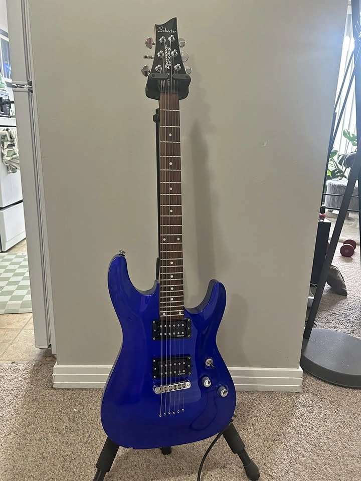 Schecter Diamond Series Electric Guitar - Blue