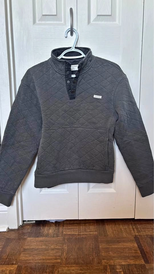 XS Frank and Oak Quilted Sweatshirt