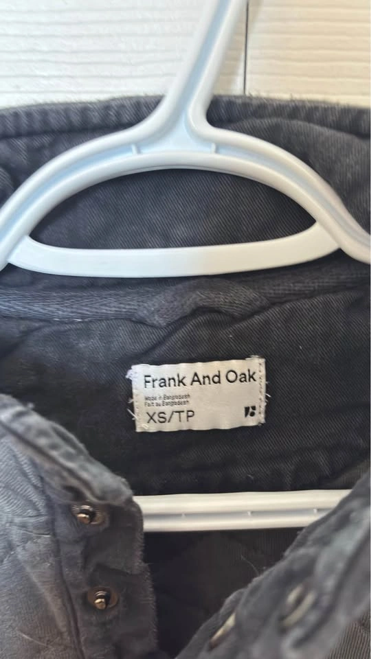 XS Frank and Oak Quilted Sweatshirt - photo 2