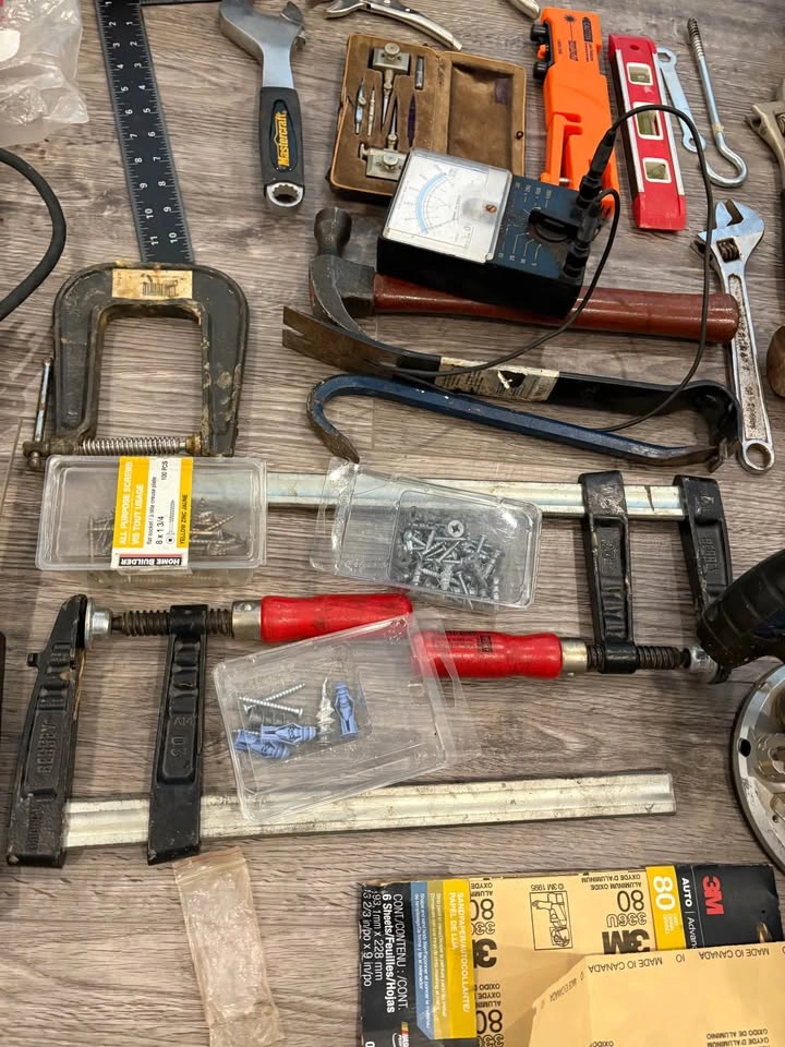 Mastercraft Router Skill Drill Tool Lot Clamps Bits - photo 3