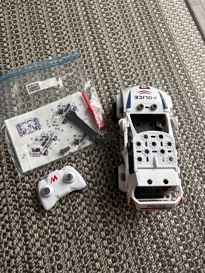 Meccano RC Police Car Building Kit - photo 2