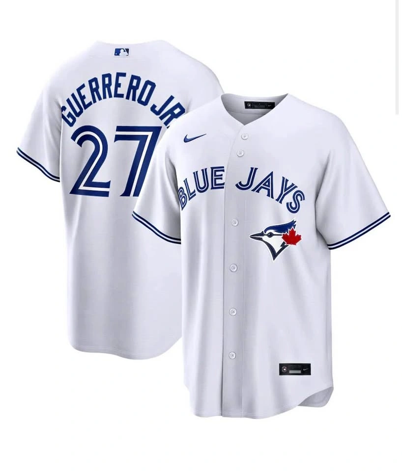 Toronto Blue Jays Vladimir Guerrero Jr. #27 Jersey, M,L,XL