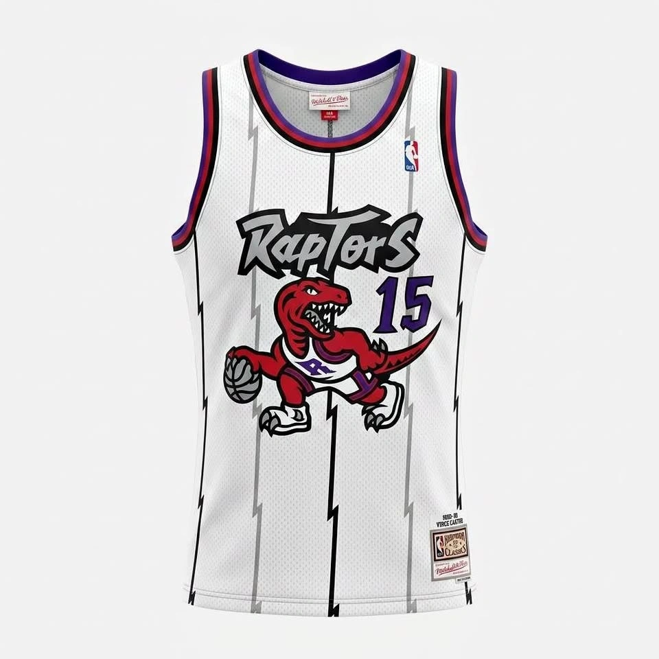 Toronto Raptors Vince Carter Vintage Jersey - NEW Large
