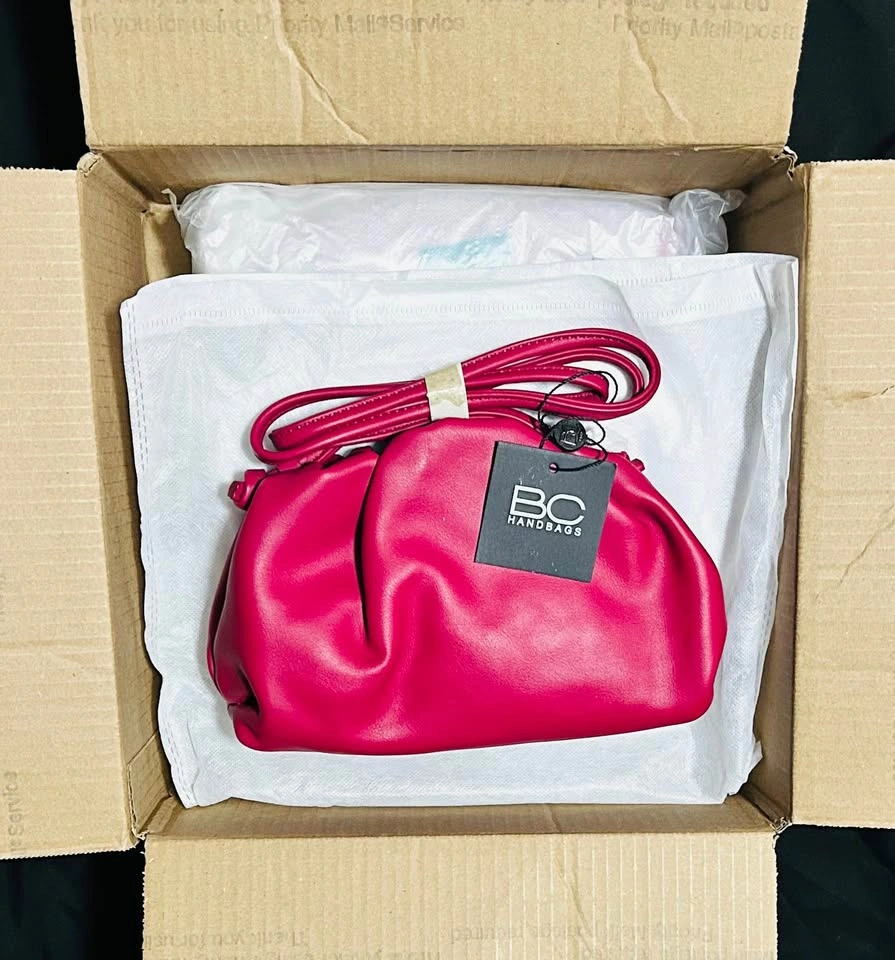 Bolsa Mini Viral Blossom Rosita Fuchsia Pink Mini Clutch Crossbo - photo 4