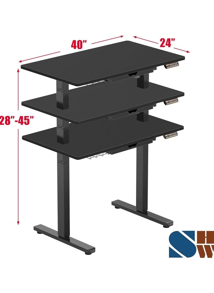 Black Standing Desk - photo 4