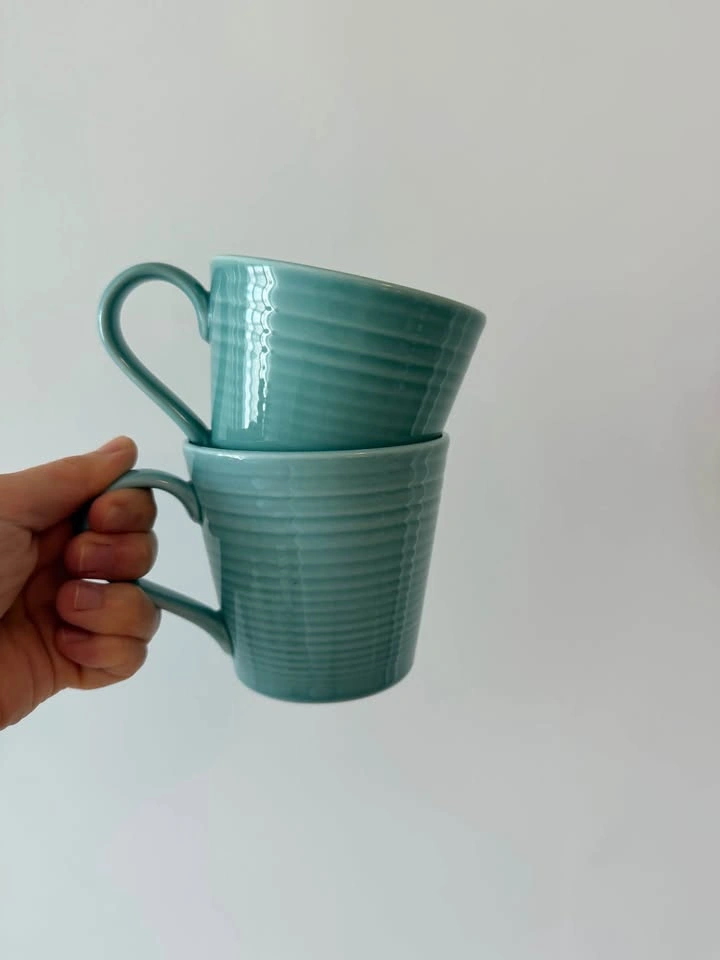 Must go today) Teal and Blue Dinnerware Set with Mugs - photo 3