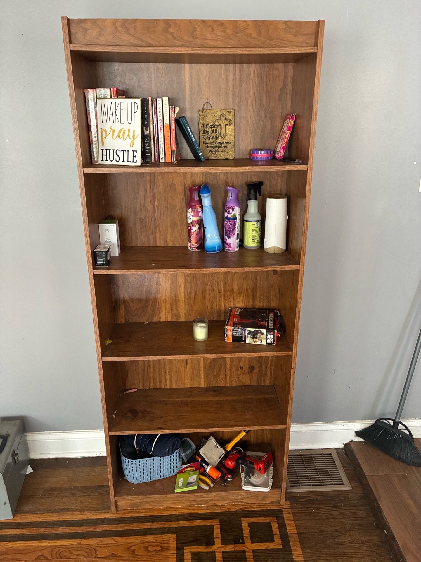Two wood shelves about 6ft 5 inches - photo 2