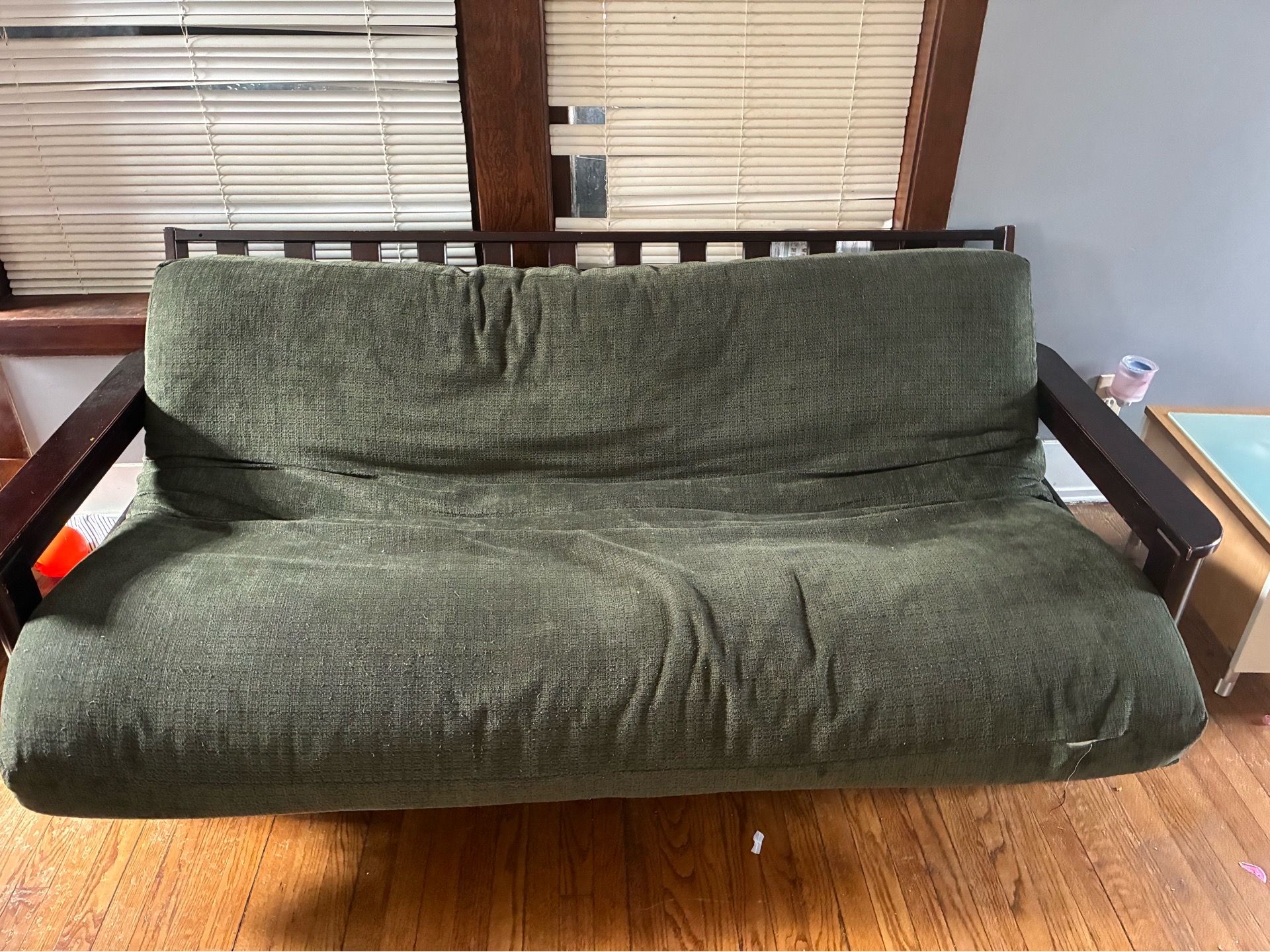 Wooden Futon Couch/Bed