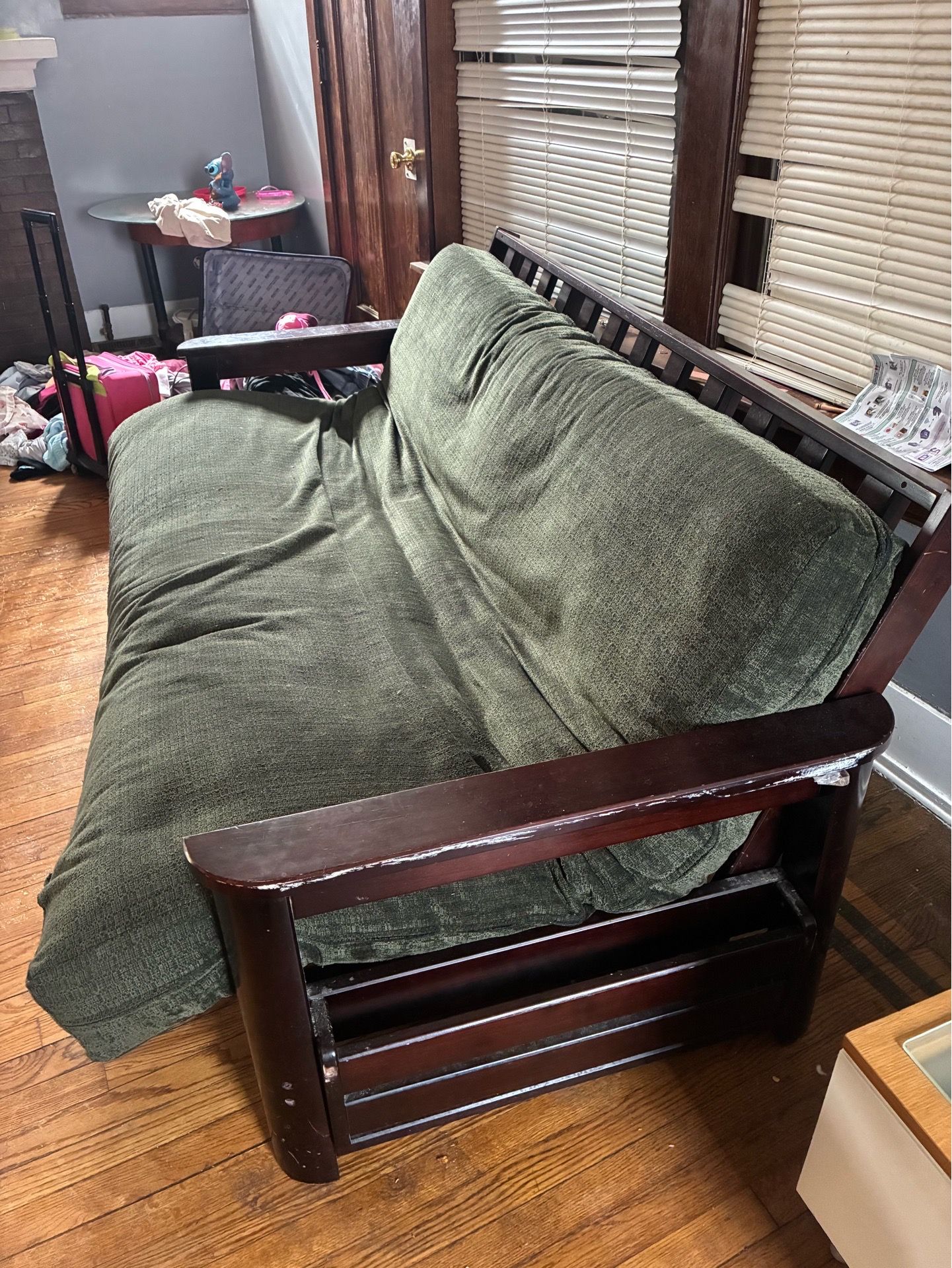 Wooden Futon Couch/Bed - photo 2