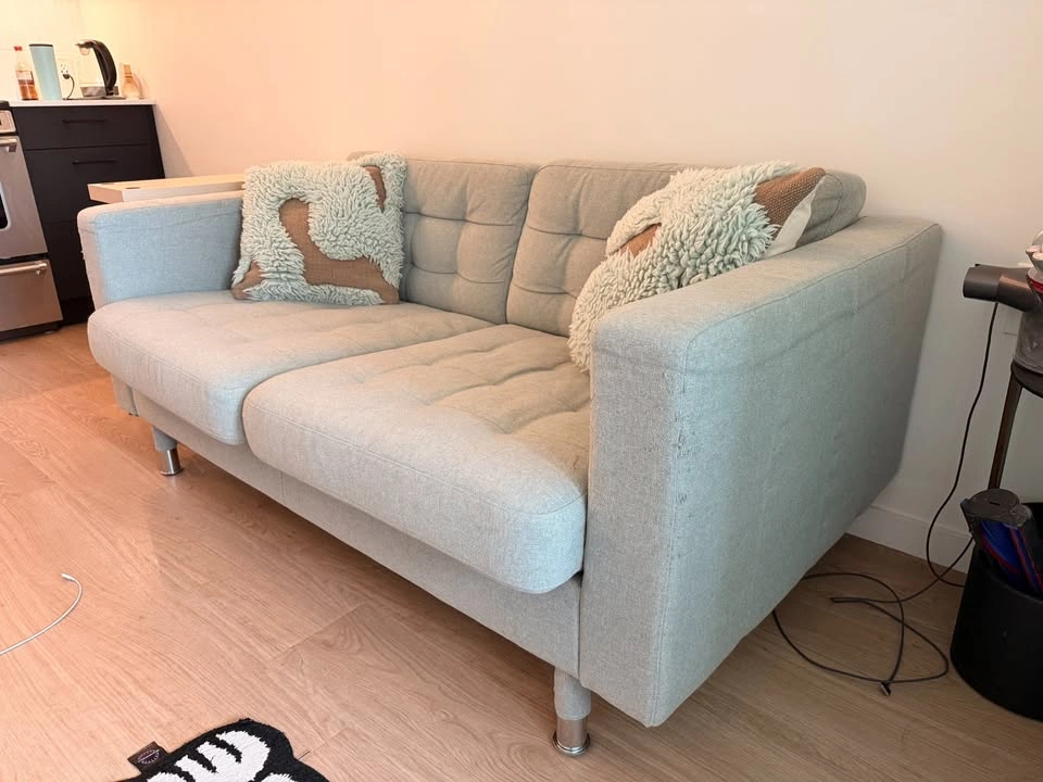 LAST ONE: IKEA MORABO 2-Seat Sofa / Loveseat (Gunnared Fabric) - - photo 3