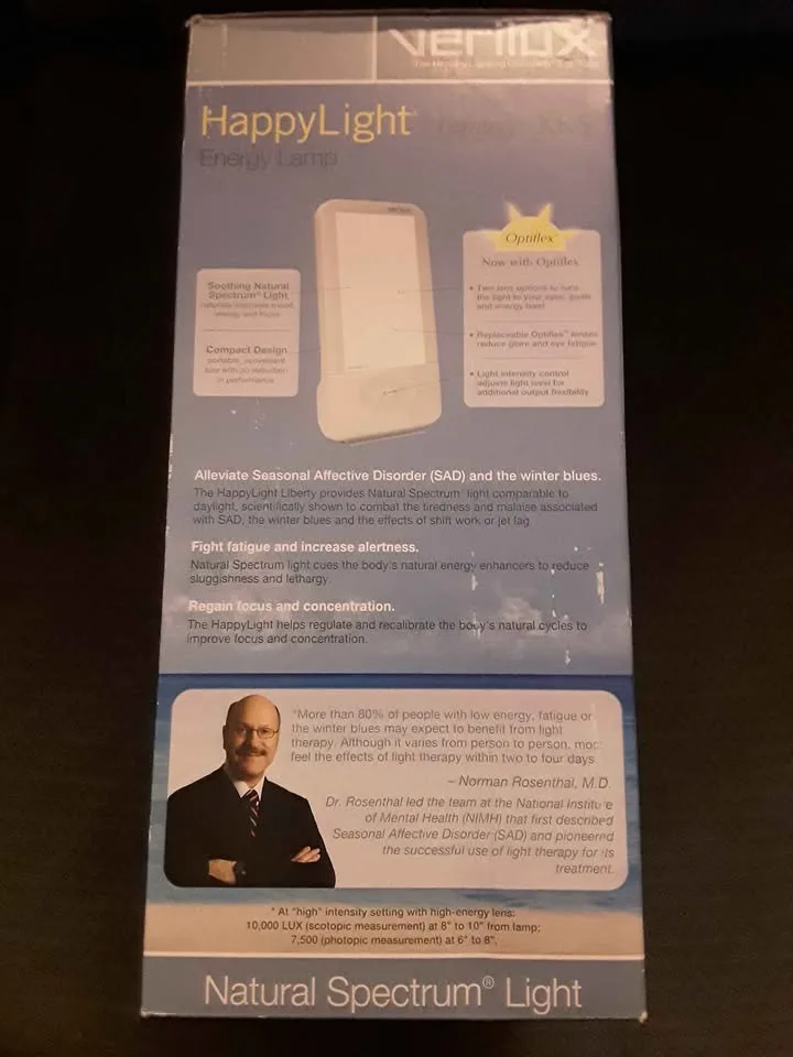 HappyLight- Verilux ( Energy Lamp ) BNIB image indicator(2)