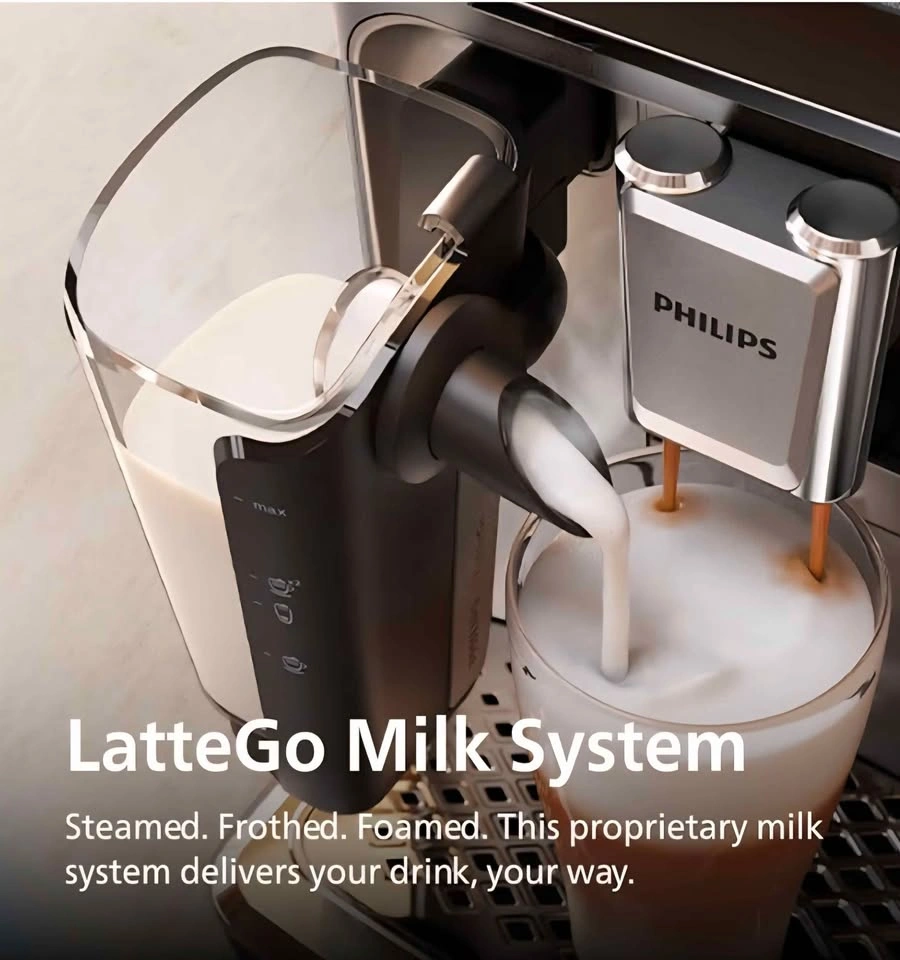 Philips LatteGo Fully Automatic Espresso Machine Series 4400 - photo 5