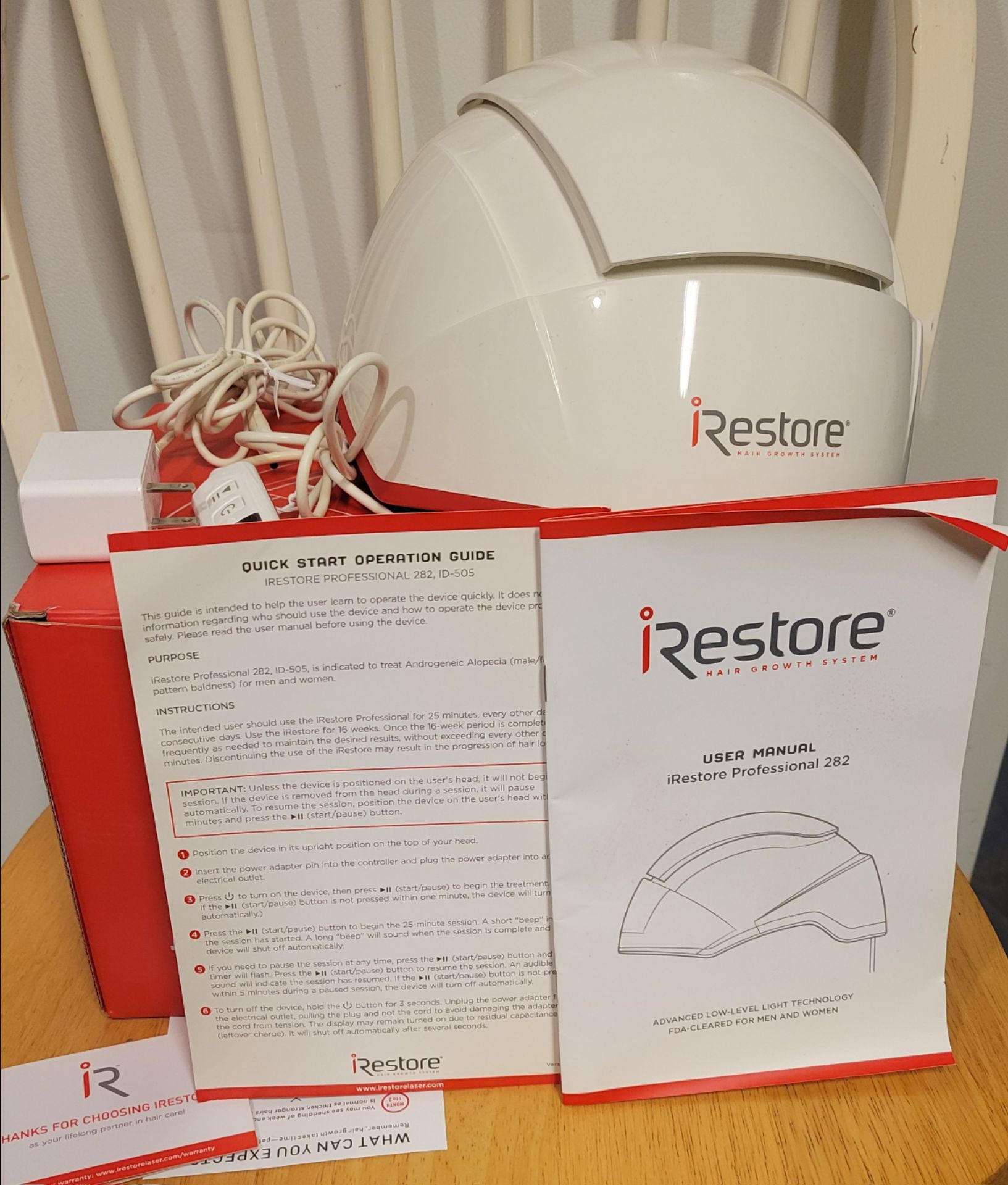 iRestore 282 Professional Hair Helmet