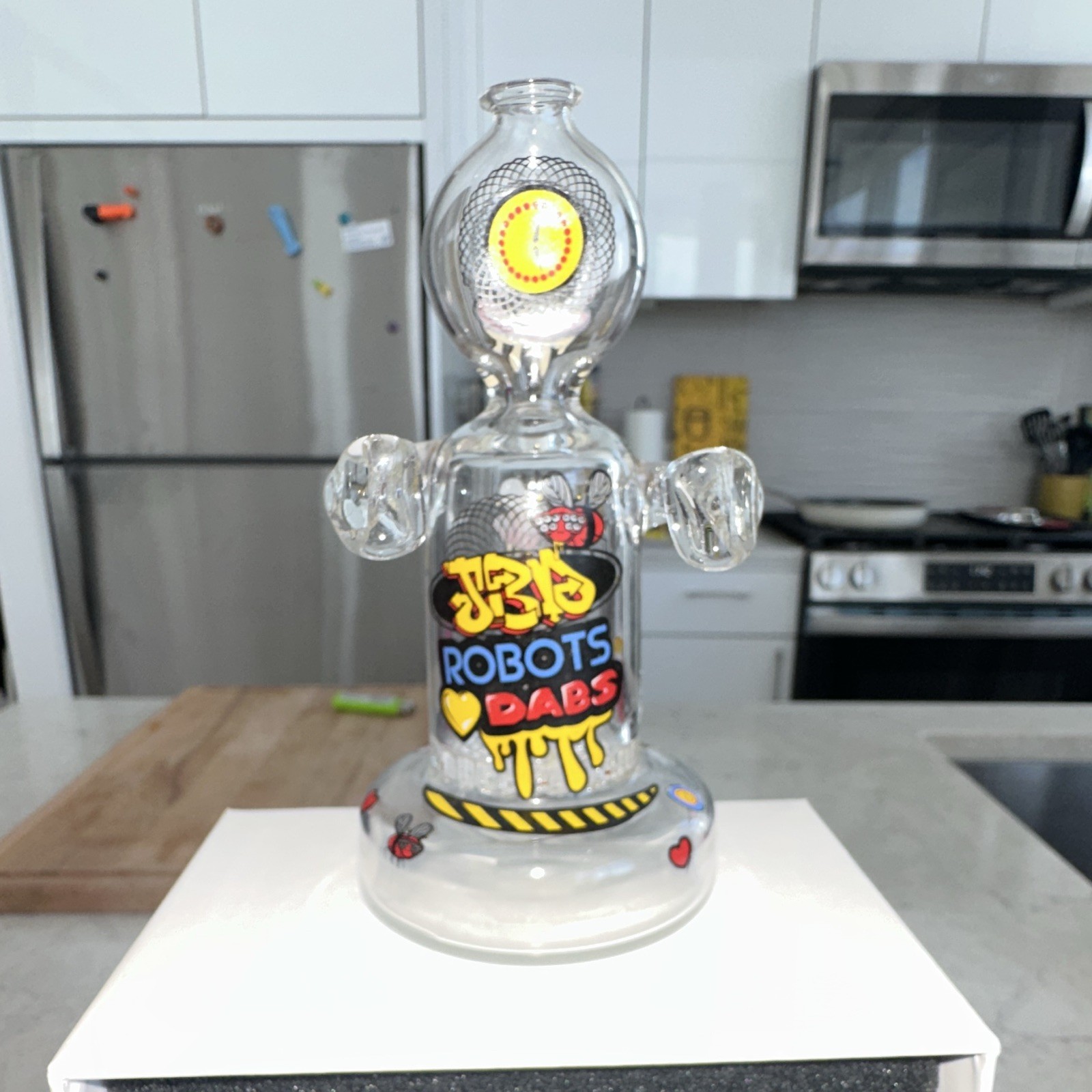 Jerome Baker Designs Robots Love Oil Water Pipe - photo 5