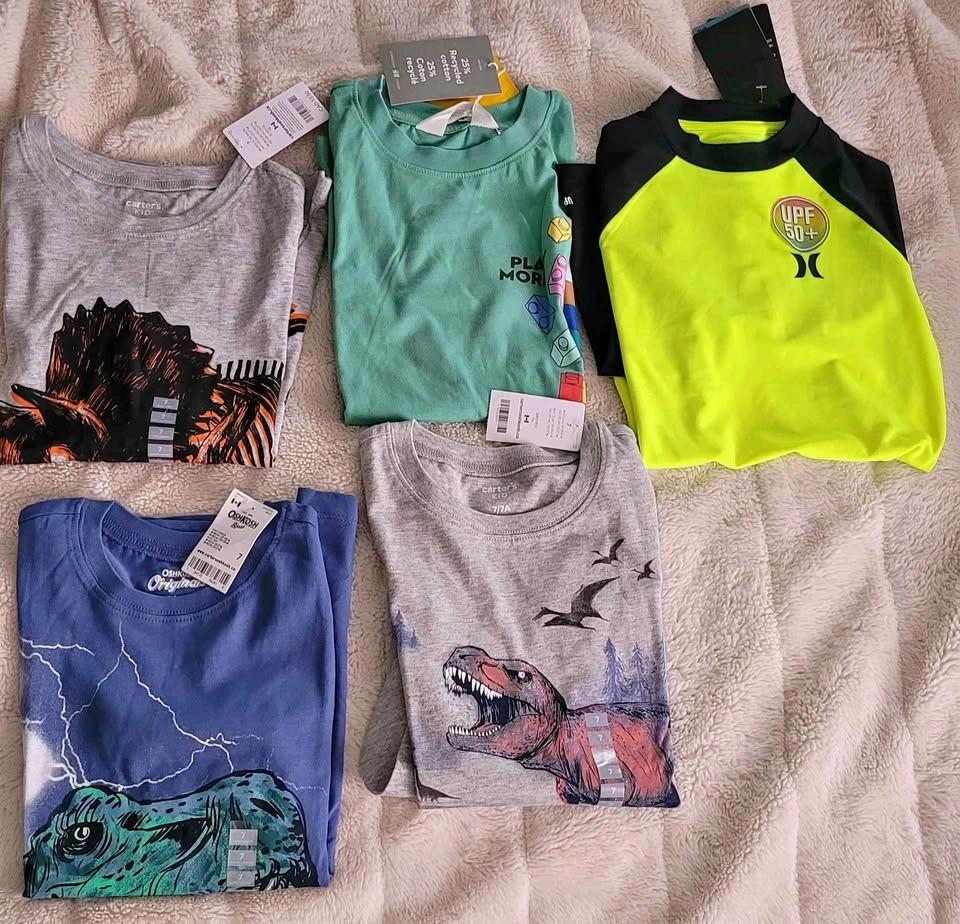 Kids Shirts & Swim Shirt - Size 6/7