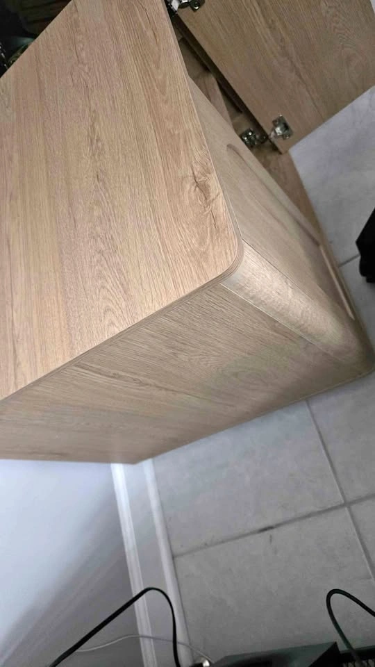 Bed Side Table with Charging Station
