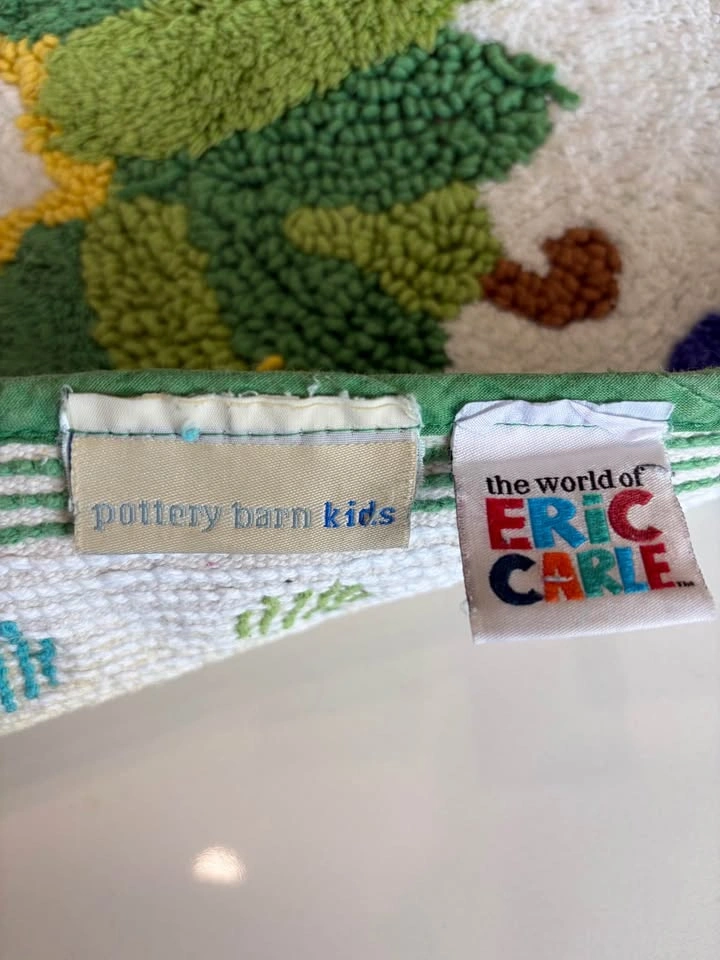 The Very Hungry Caterpillar Bath Mat - Pottery Barn Kids 20” x 3 - photo 4
