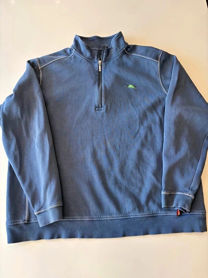Men's XXLT Tommy Bahama 1/4 Zip Sweater