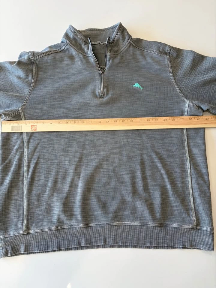 Men's XL Tommy Bahama 1/4 Zip - photo 5