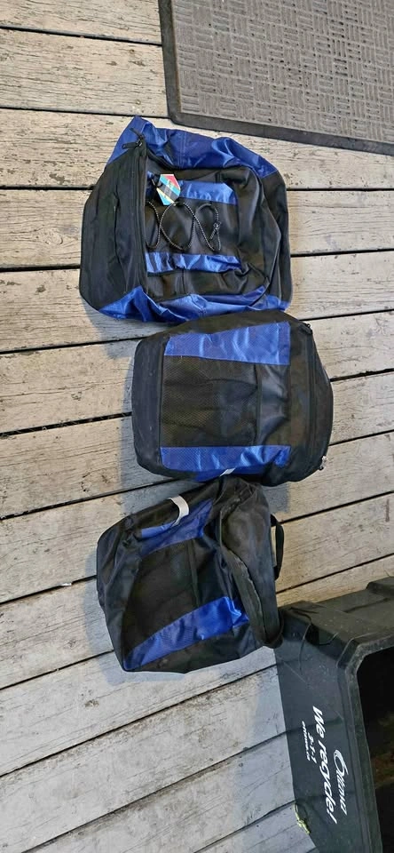 Bike Saddle Bag Set (3 Bags)