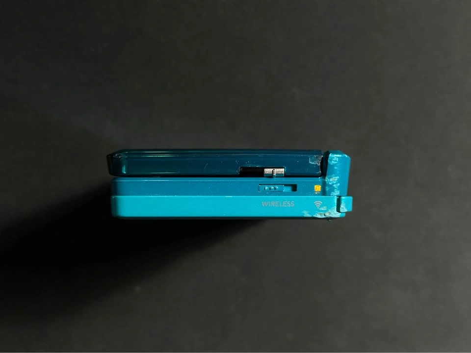 Nintendo 3DS - Aqua Blue - Modded - photo 5