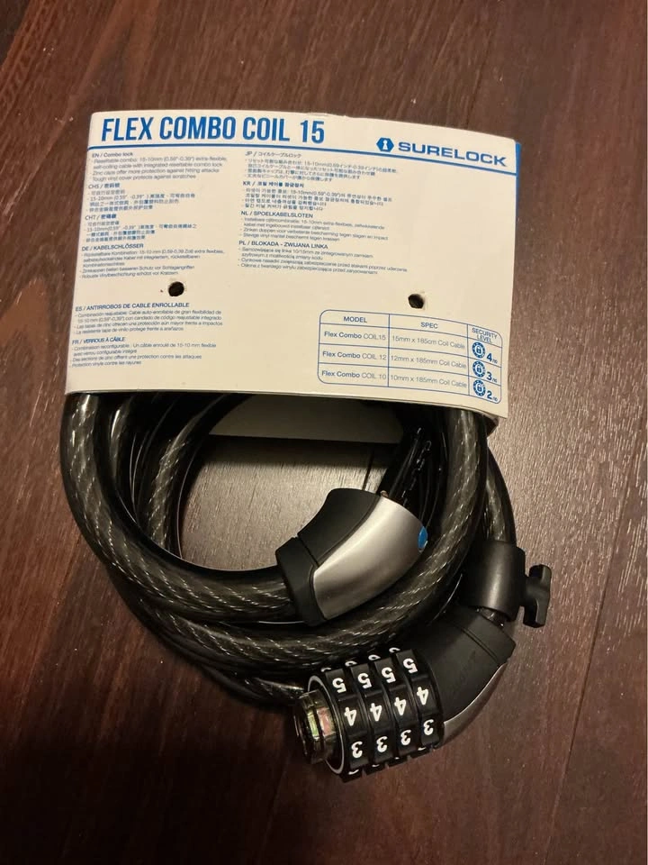 Giant Flex Combo Coil 15 Bike Lock - photo 2