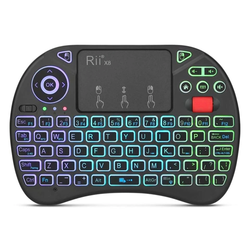 Brand New Rii X8 Mini Wireless Keyboard With Touchpad