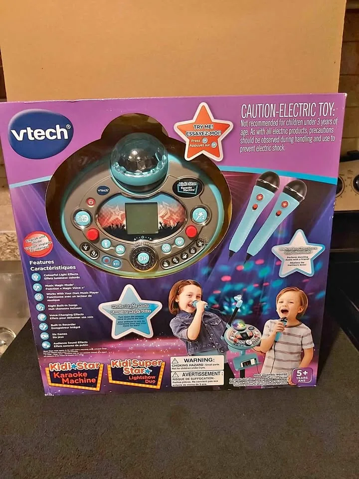 Vtech - Kidi Star Karaoke Machine - BNIB thumbnail